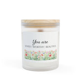 Frosted Glass Scented Candle Printify